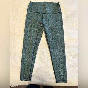 Fleo Womens El Toro Heathered Teal Leggings